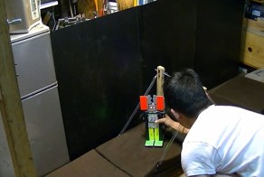 Трюк от робота-гимнаста