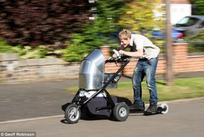 Детская коляска для прогулки с ветерком (7 фото+видео)