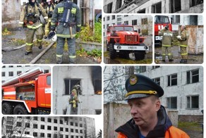 Как тушат пожар в многоэтажном доме