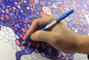 Рисунки обычной шариковой ручкой  