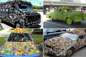 10 самых невероятных художеств на автомобилях