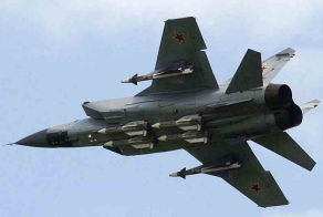Истребитель МИГ-31БМ расчищает дорогу бомбардировщикам ТУ-95