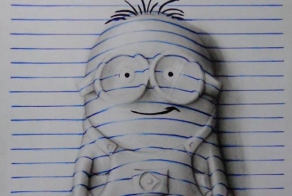 3D Рисунки художника J Desenho