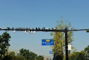 Камеры фиксации нарушений в Китае