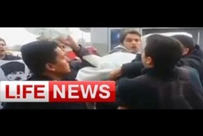 Cолдат армии США облили краской в Турции под крики «Янки, гоу хоум!»