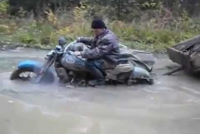 Мотоцикл Урал М-67 полноприводный 3х3