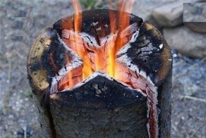 Делаем своими руками "финскую свечу"