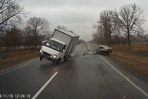 Гололед, занос и ДТП