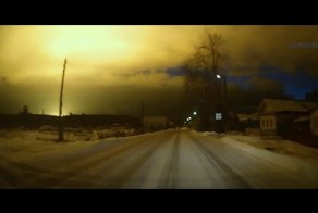 Вспышка над Свердловской областью (новый ракурс)