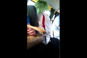 Бабушка жжот в маршрутке 