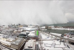 Снежный шторм в США