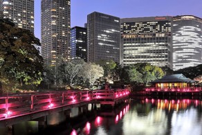 Сад Хамарикю в Токио