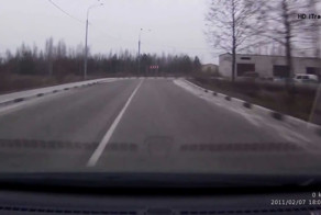 Виноват гололед