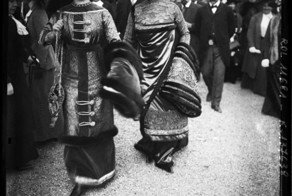 Уличная мода Парижа 1910-1920 годов