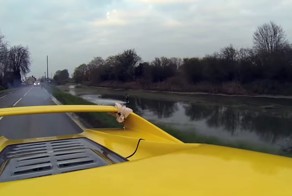 На вейкборде за Ferrari