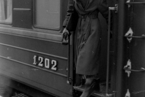 Американские туристы в Ленинграде в 1955 году