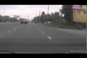 Как надо шугать полицию на дороге