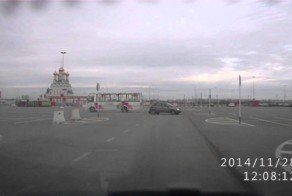 ДТП в Воронеже 28.11.14 с участием маршрутки