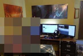 Логово одинокой девушки-геймерши