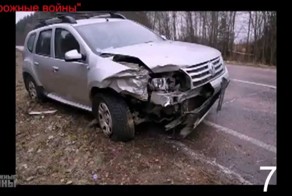 Свежая подборка АВАРИЙ И ДТП от &quot;Дорожных войн&quot; 30.11.2014