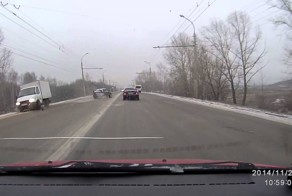 Вылетел под ГАЗель