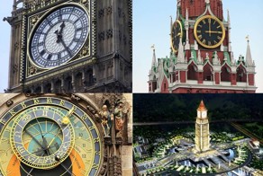 Знаменитые башенные часы