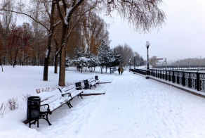 Прогулка в супермаркет Донецка 