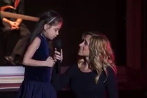 8-летняя девочка стала звездой концерта Лары Фабиан