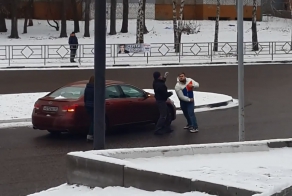 Схватка двух бойцов