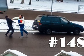 Подборка ДТП и Аварий Декабрь 2014 #148