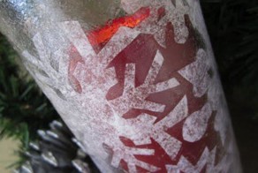 Как сделать новогодний подсвечник своими руками