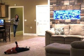 Мужчина разыграл жену, "убив" своего сына