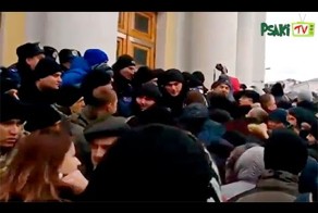 В Виннице начались столкновения перед началом сессии облсовета