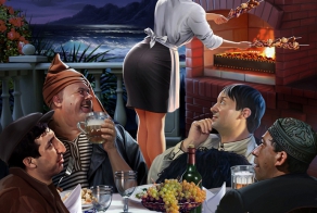 Искусство Pin-Up российских иллюстраторов