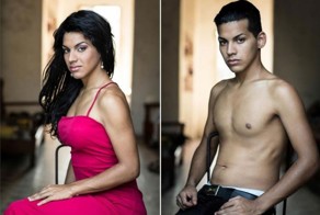 Кубинские транссексуалы до и после операции по смене пола