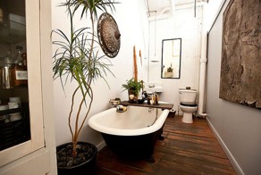 10 потрясающих ванных комнат в индустриальном стиле