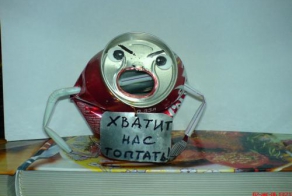 Примеры смешных фотографий с использованием известных торговых марок