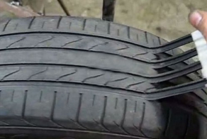Как старым шинам придают вид новых