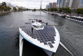 PlanetSolar – катамаран на солнечных батареях.