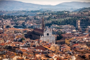 Известные города в Tilt Shift фотографиях