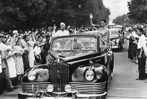 Визит Джавахарлала Неру и Индиры Ганди в Ташкент