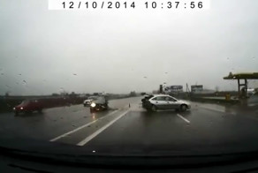 Авария дня 1770. Повезло, что леворядник