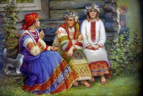 Старая Русь в Федоскинских миниатюрах