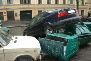 Неудачные примеры парковки
