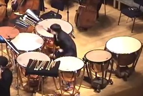 Эффектное завершение выступления