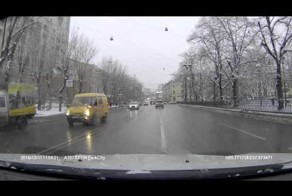 ДТП с подснежником