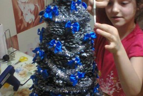 Елочка в школу на Новый Год