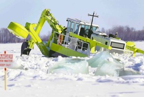 Amphibex Речной танк-ледокол