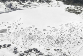 Рисунки на снегу: каждый шаг может стать частью искусства