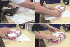 Как быстро упаковать новогодний подарок